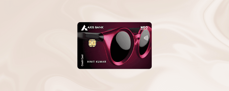 Axis bank neo credit card